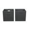 2 Pack Household Essentials 13" Fabric Storage Bins